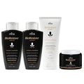 MIRRA KIT JOJOBA E ANDIROBA SHAMPOO 270ML + CONDICIONADOR 270ML + MASCARA 250G  + LEAVE-IN 180ML - CF